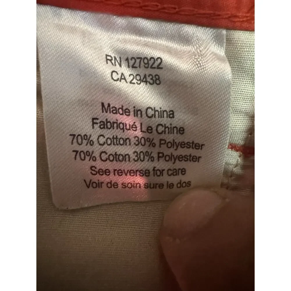 Mountain Khakis Men’s‎ 36x32 Orange Outdoor Pants Relaxed Fit Casual